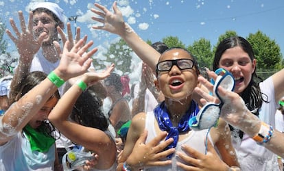 Una fiesta organizada por Fundesplai.