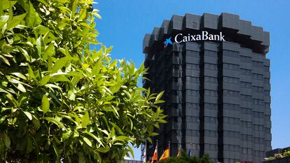 Sede de CaixaBank en Barcelona.