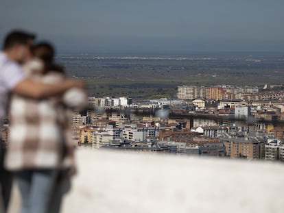 Viviendas de la localidad de Cáceres.