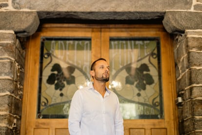 Rubén Pérez, enólogo de la bodega Ponte da Boga.