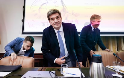 El gobernador del Banco de España, José Luis Escrivá, comparece en la Comisión de Economía en el Congreso de los Diputados.